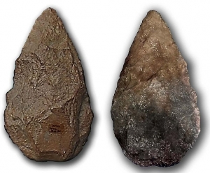 Quartzite Hand Axe, Spain 350,000 years ago